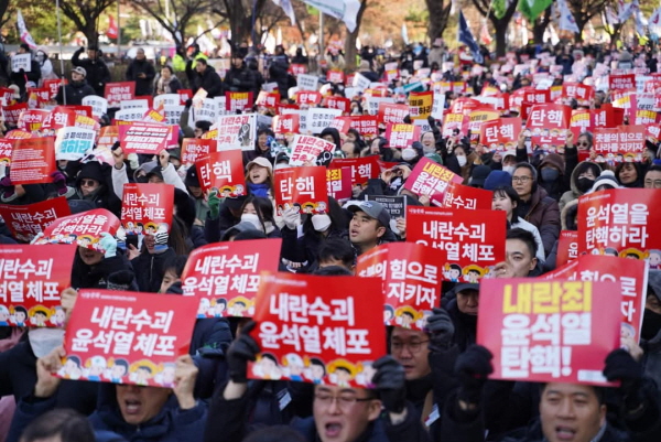충북 민중대회, 윤석열정권퇴진 3차 총궐기대회(241207)